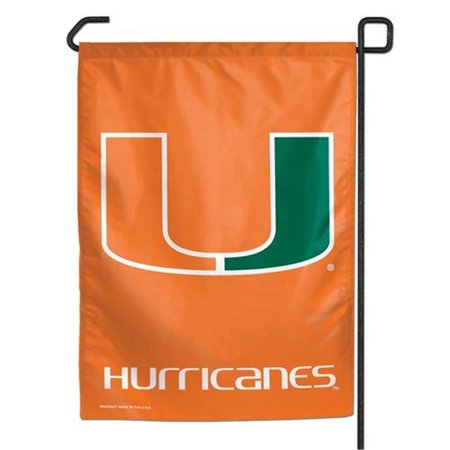 WINCRAFT Miami Hurricanes Garden Flag 11x15 3208516109